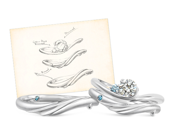 將求婚的回憶化為設計